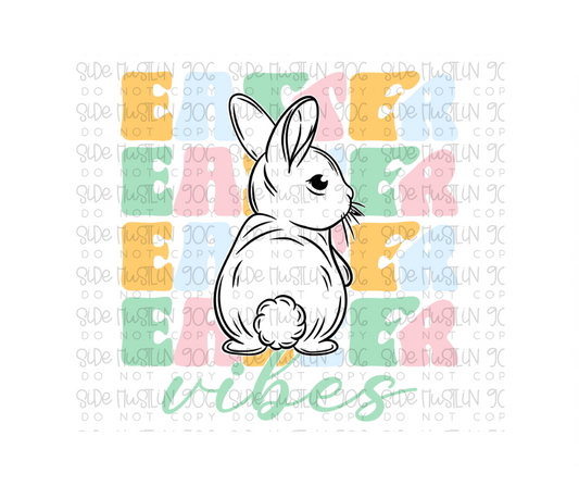 Pastel Easter Vibes-Ready to Press Transfer