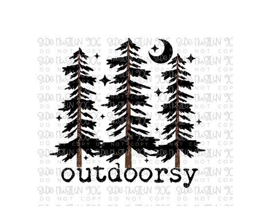 Outdoorsy-Ready to Press Transfer