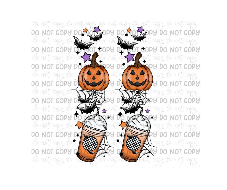 Halloween Ghost SLEEVES-Ready to Press Transfer