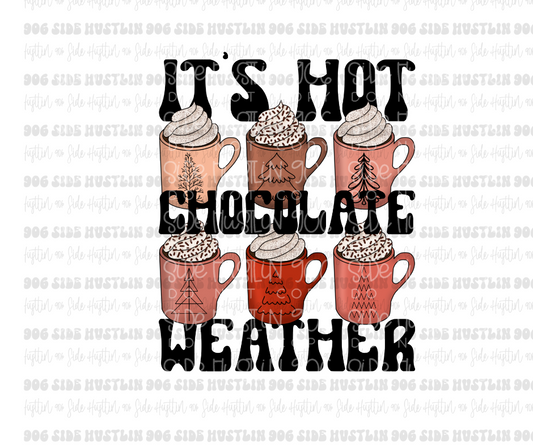 It's Hot Chocolate Season-Ready to Press Transfer