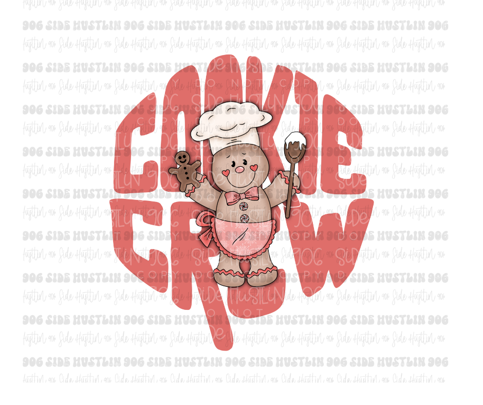 Cookie C rew-Ready to Press Transfer