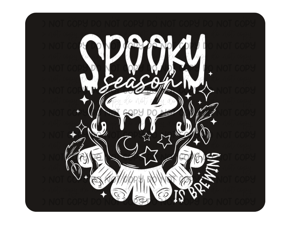 Spooky Season is Brewing white-Ready to Press Transfer