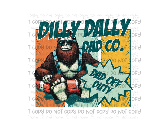 Dilly Dally -Ready to Press Transfer