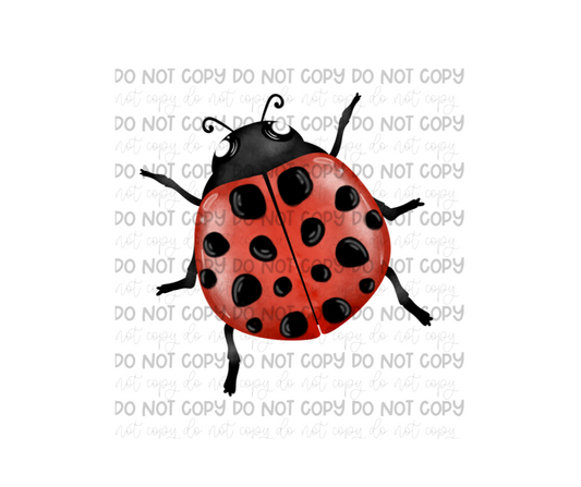 Ladybug-Ready to Press Transfer