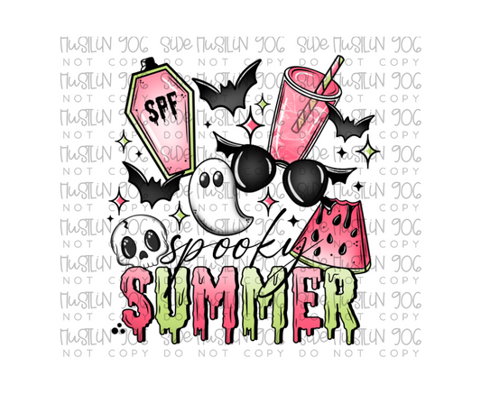 Spooky Summer-Ready to Press Transfer