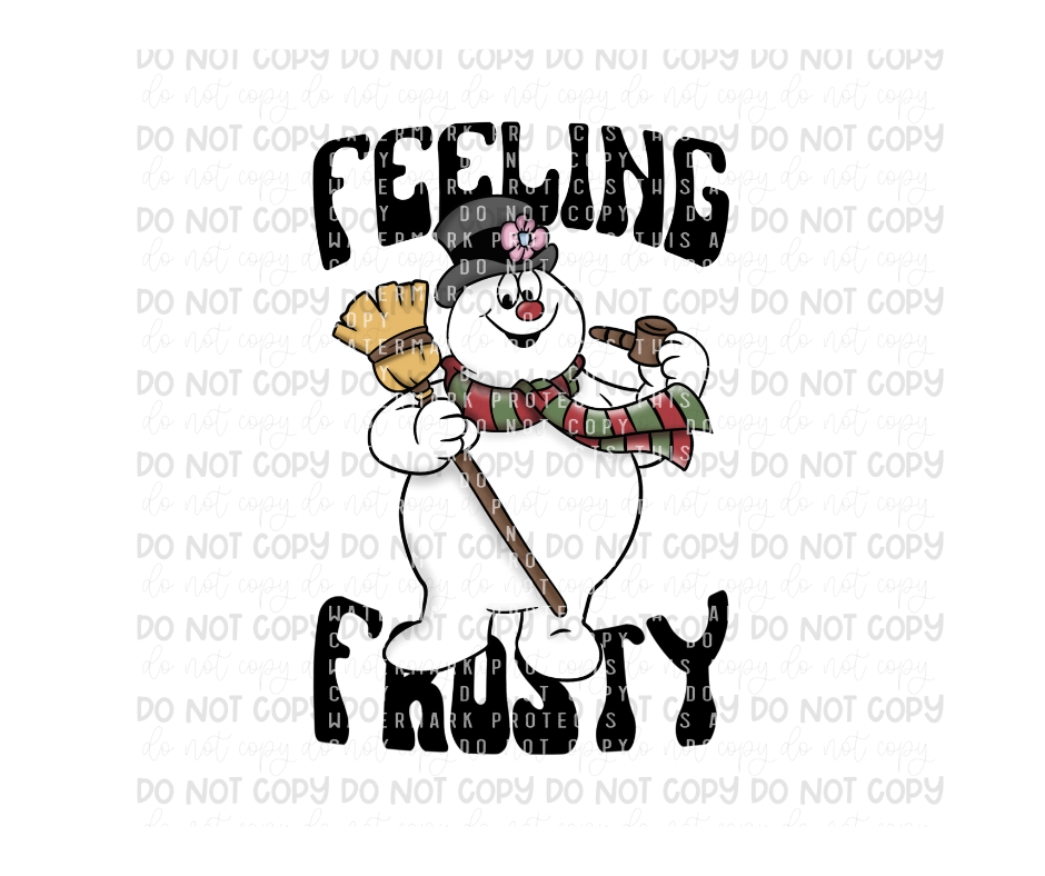 Snowman Feeling-Ready to Press Transfer