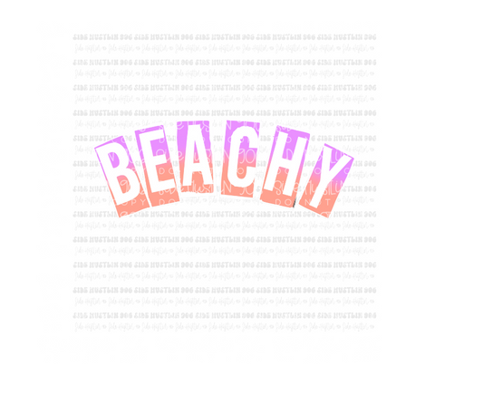 Beachy-Ready to Press Transfer