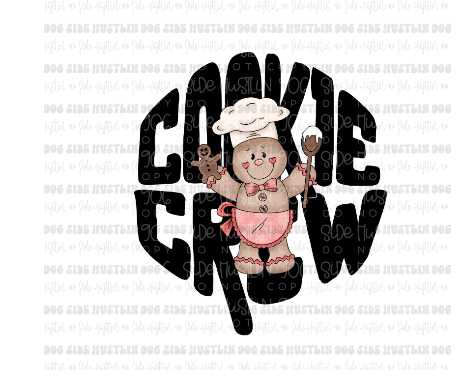 Cookie C rew-Ready to Press Transfer