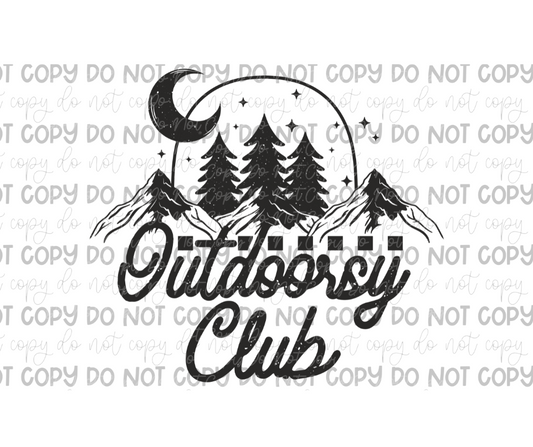 Outdoorsy Club-Ready to Press Transfer