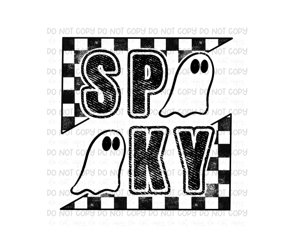 Spooky-Ready to Press Transfer