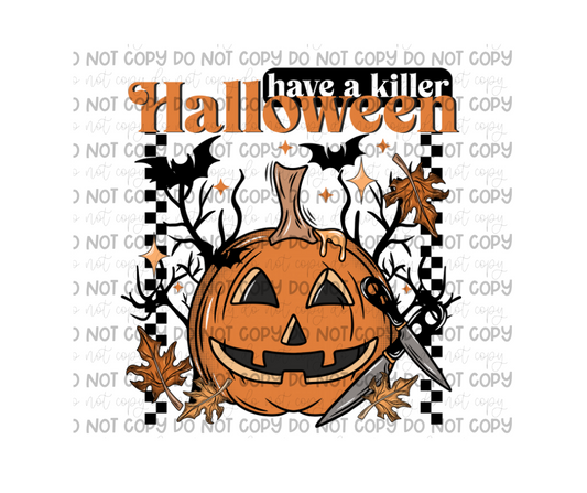 Killer Halloween-Ready to Press Transfer