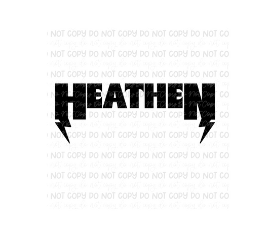 Heathen-Ready to Press Transfer