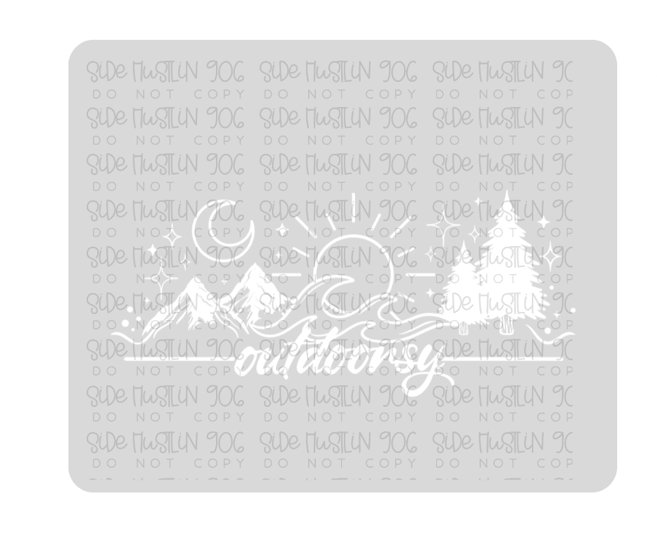 Outdoorsy-Ready to Press Transfer