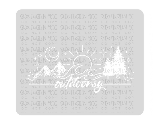 Outdoorsy-Ready to Press Transfer