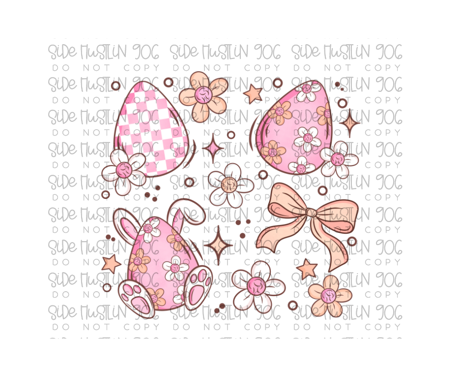 Easter Collage-Ready to Press Transfer