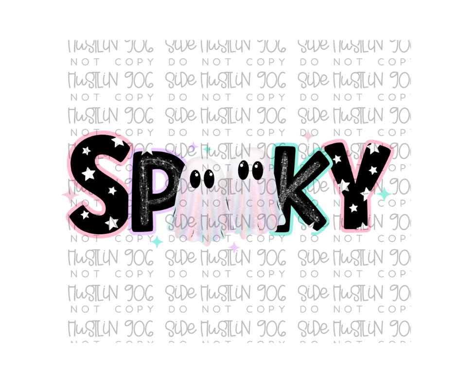 Spooky Pastels-Ready to Press Transfer