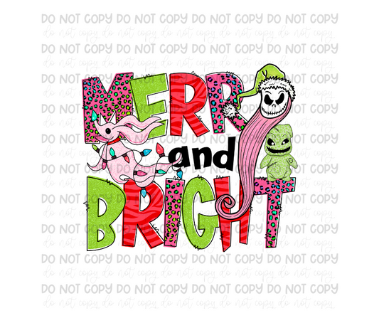 Merry & Bright LF-Ready to Press Transfer