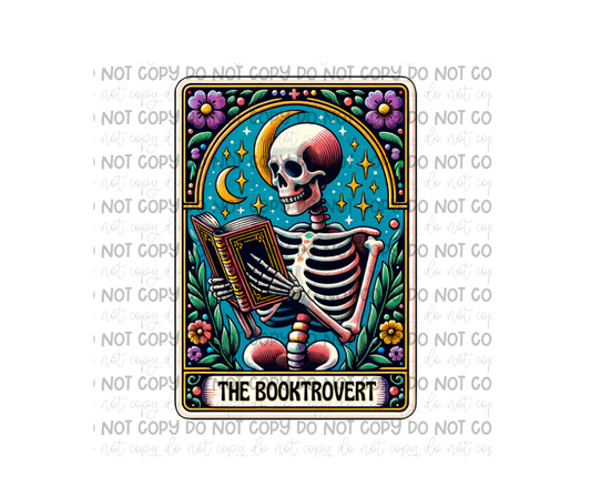 The Booktrovert tarot-Ready to Press Transfer