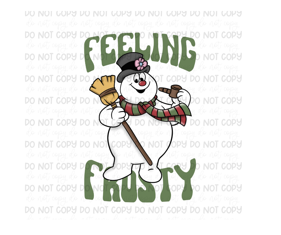 Snowman Feeling-Ready to Press Transfer