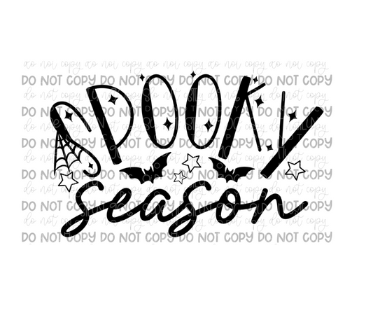 Spooky Season black-Ready to Press Transfer