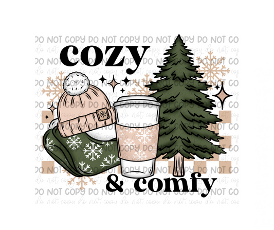 Cozy & Comfy-Ready to Press Transfer