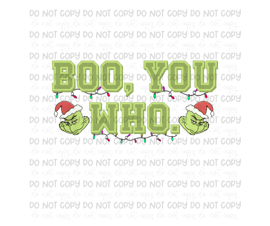 Boo You Who-Ready to Press Transfer