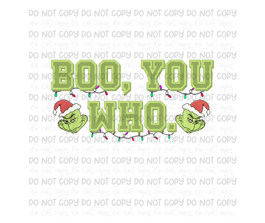 Boo You Who-Ready to Press Transfer