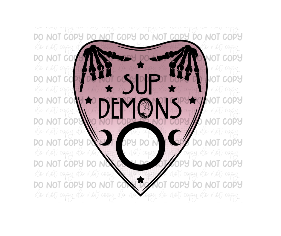 Planchette pink-Ready to Press Transfer