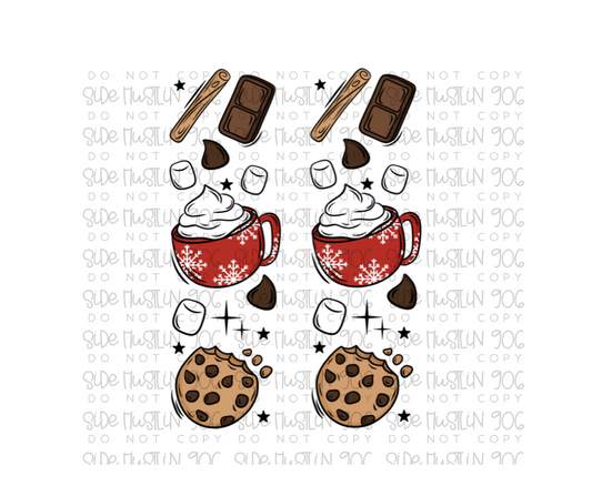 Hot Cocoa Weather Sleeves-Ready to Press Transfer