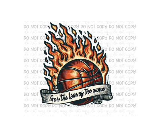 For the Love of the Game basketball-Ready to Press Transfer