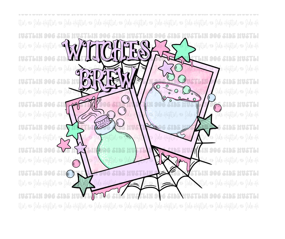 Witches Brew-Ready to Press Transfer