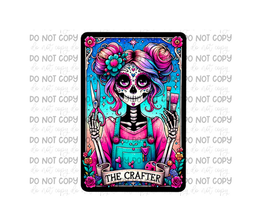 The Crafter card black border-Ready to Press Transfer