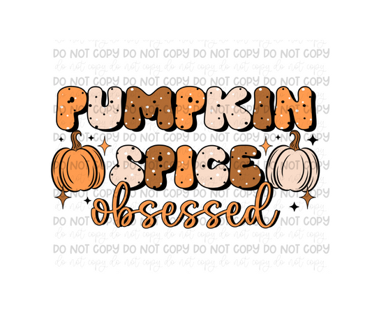 Pumpkin Spice Obsessed-Ready to Press Transfer