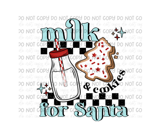 Milk for Santa-Ready to Press Transfer