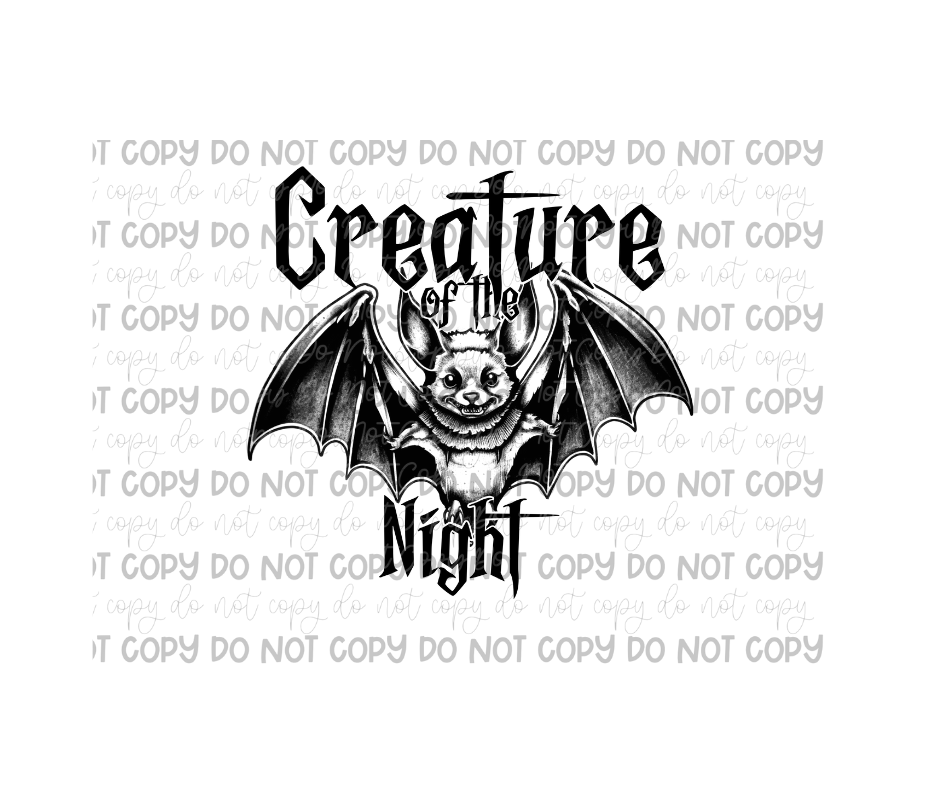 Creature of the Night-Ready to Press Transfer