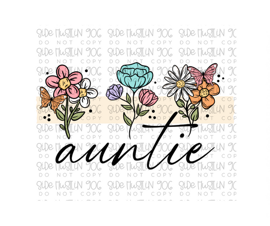 Auntie-Ready to Press Transfer