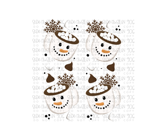 Hot Cocoa Sleeve-Ready to Press Transfer