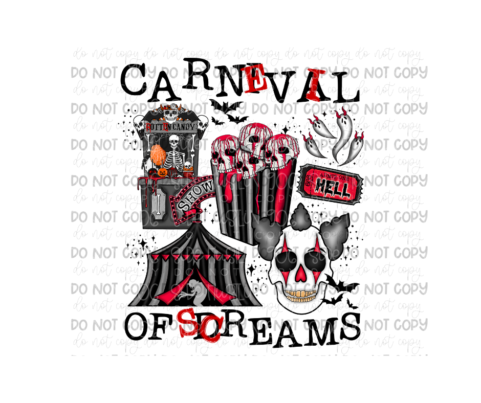 Carnevil of Screams-Ready to Press Transfer