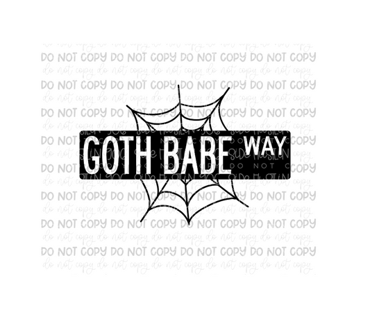 Goth Babe sign-Ready to Press Transfer