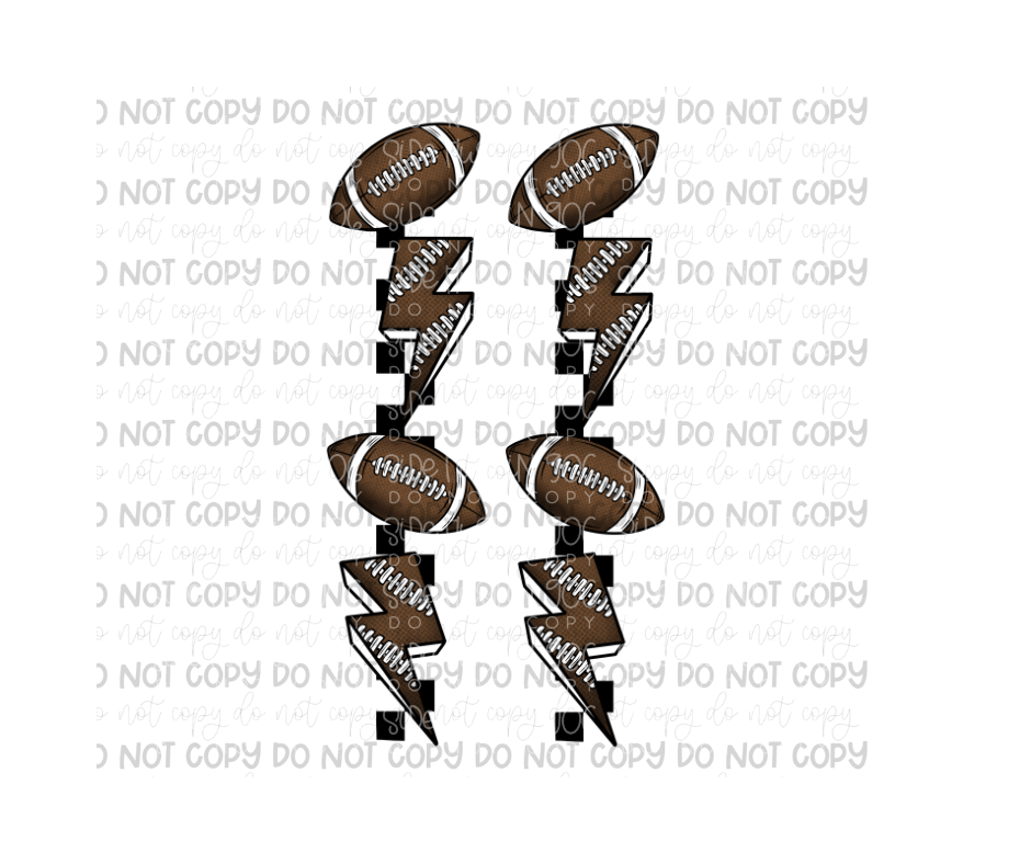 Game day Football no stars SLEEVES-Ready to Press Transfer