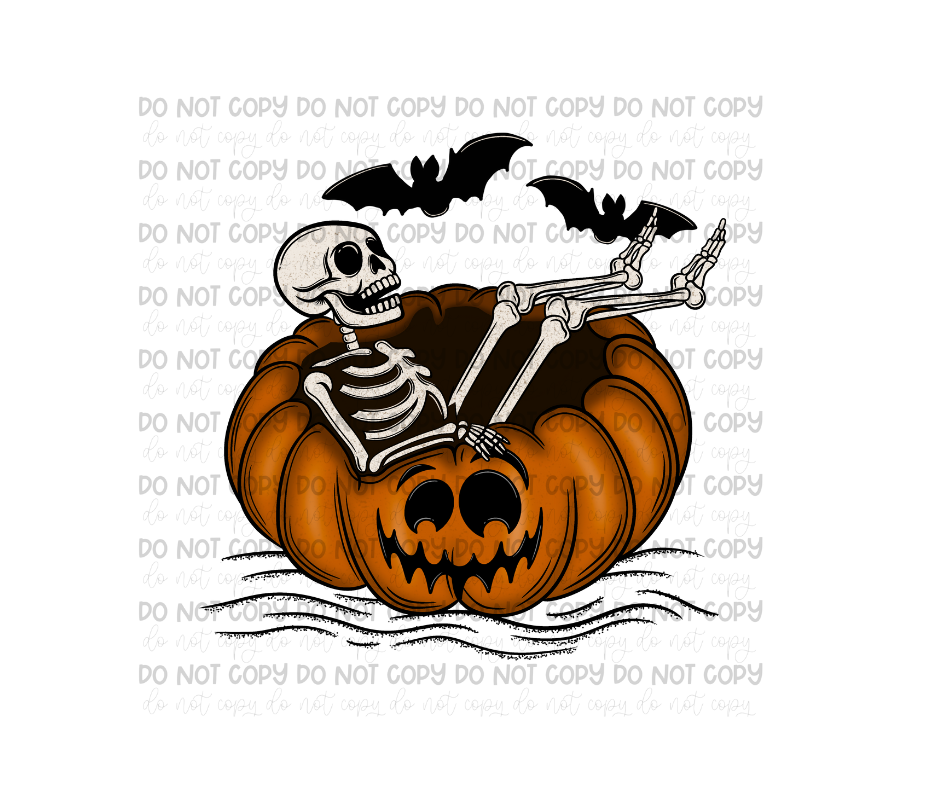 Pumpkin Floaty-Ready to Press Transfer