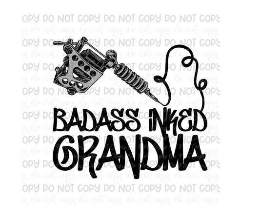 Inked Grandma-Ready to Press Transfer