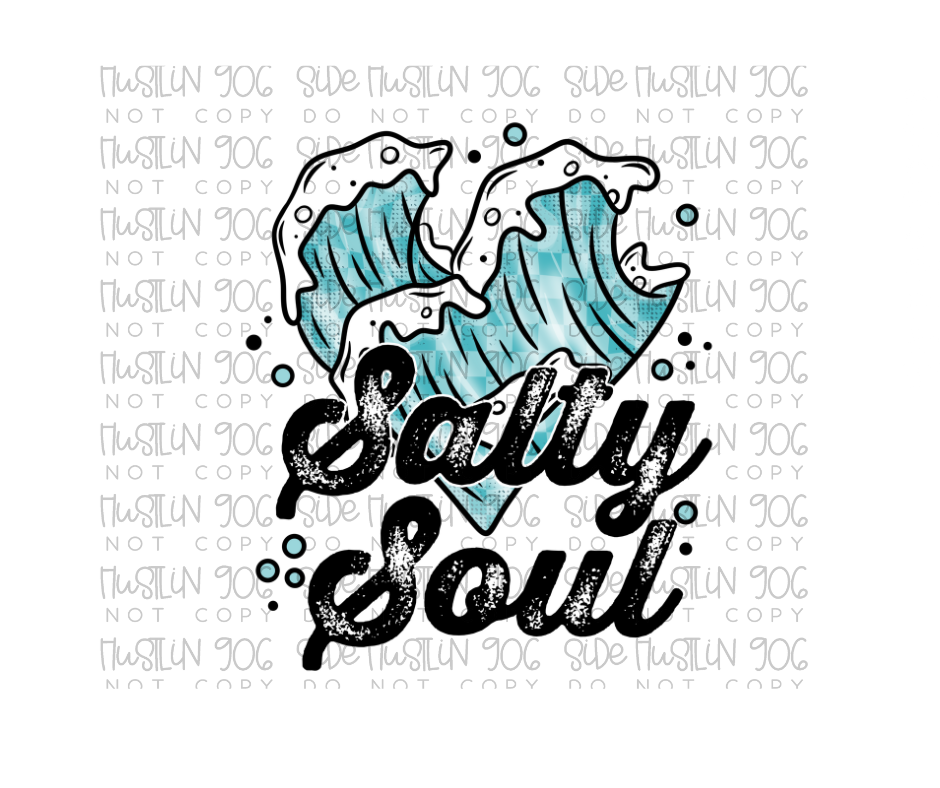 Salty Soul-Ready to Press Transfer