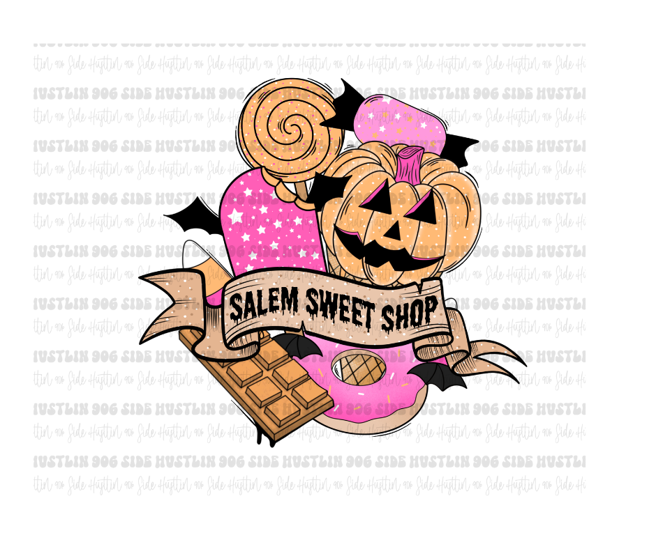 Salem Sweet Shop-Ready to Press Transfer