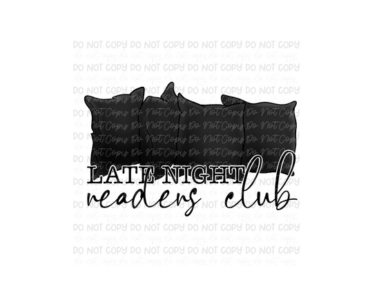 Late night Readers Club-Ready to Press Transfer