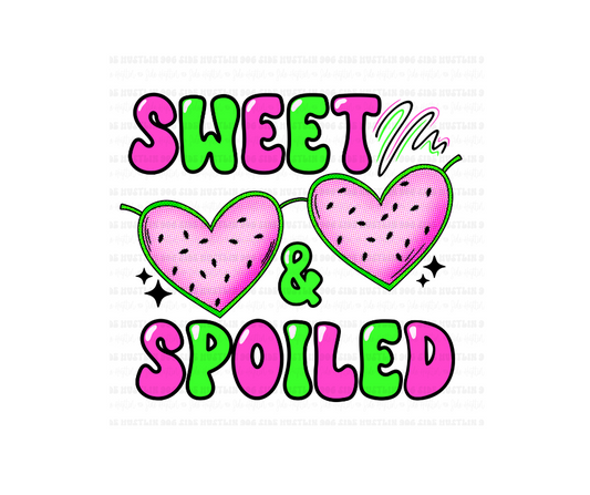 Sweet & Spoiled-Ready to Press Transfer