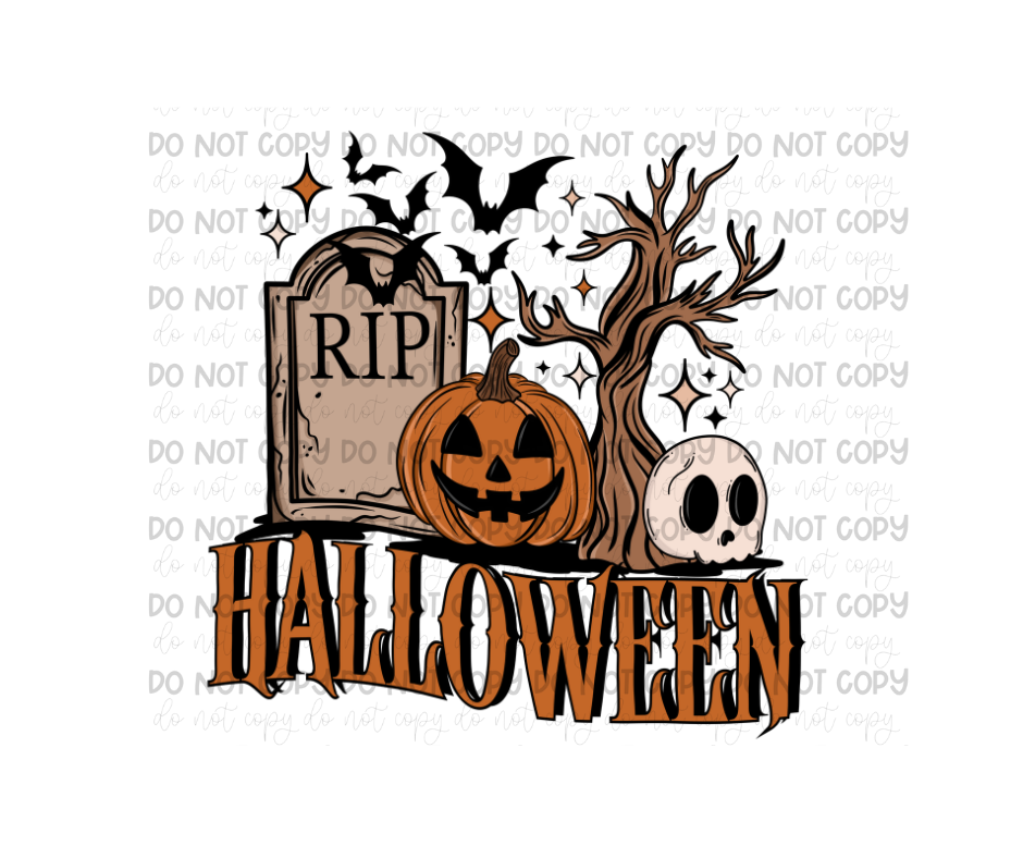 Halloween -Ready to Press Transfer