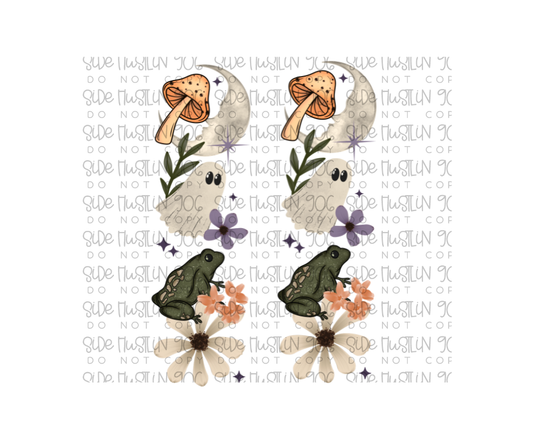 Cottagecore Ghostie Sleeve-Ready to Press Transfer