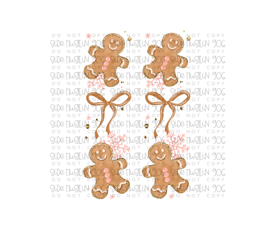 Gingerbread Bakery Sleeve-Ready to Press Transfer