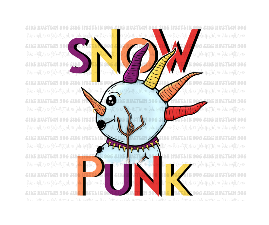 Snow Punk-Ready to Press Transfer